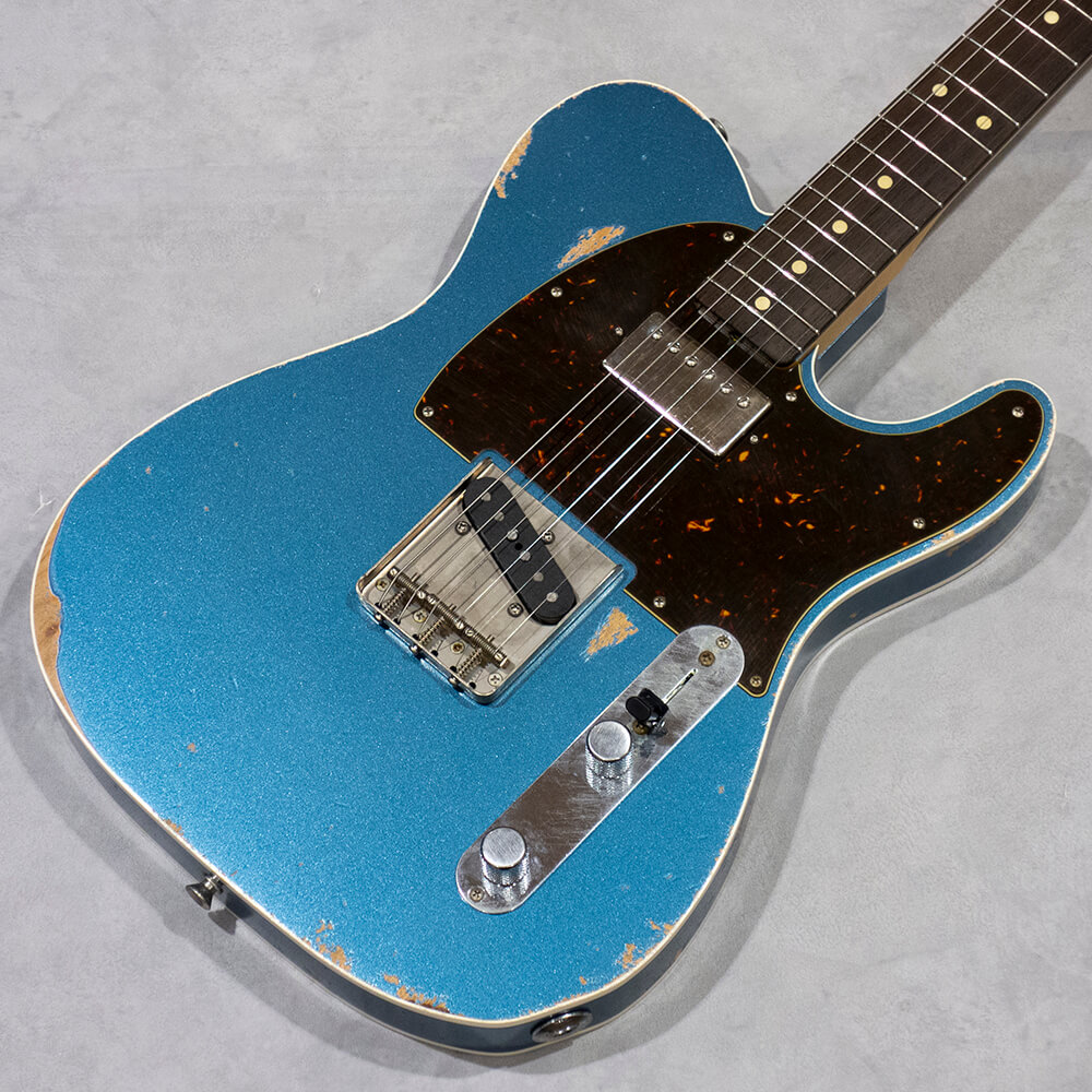 Fullertone Guitars <br>TELLINGS 60 CUSTOM HS Heavy Rusted Lake Placid Blue #2102442