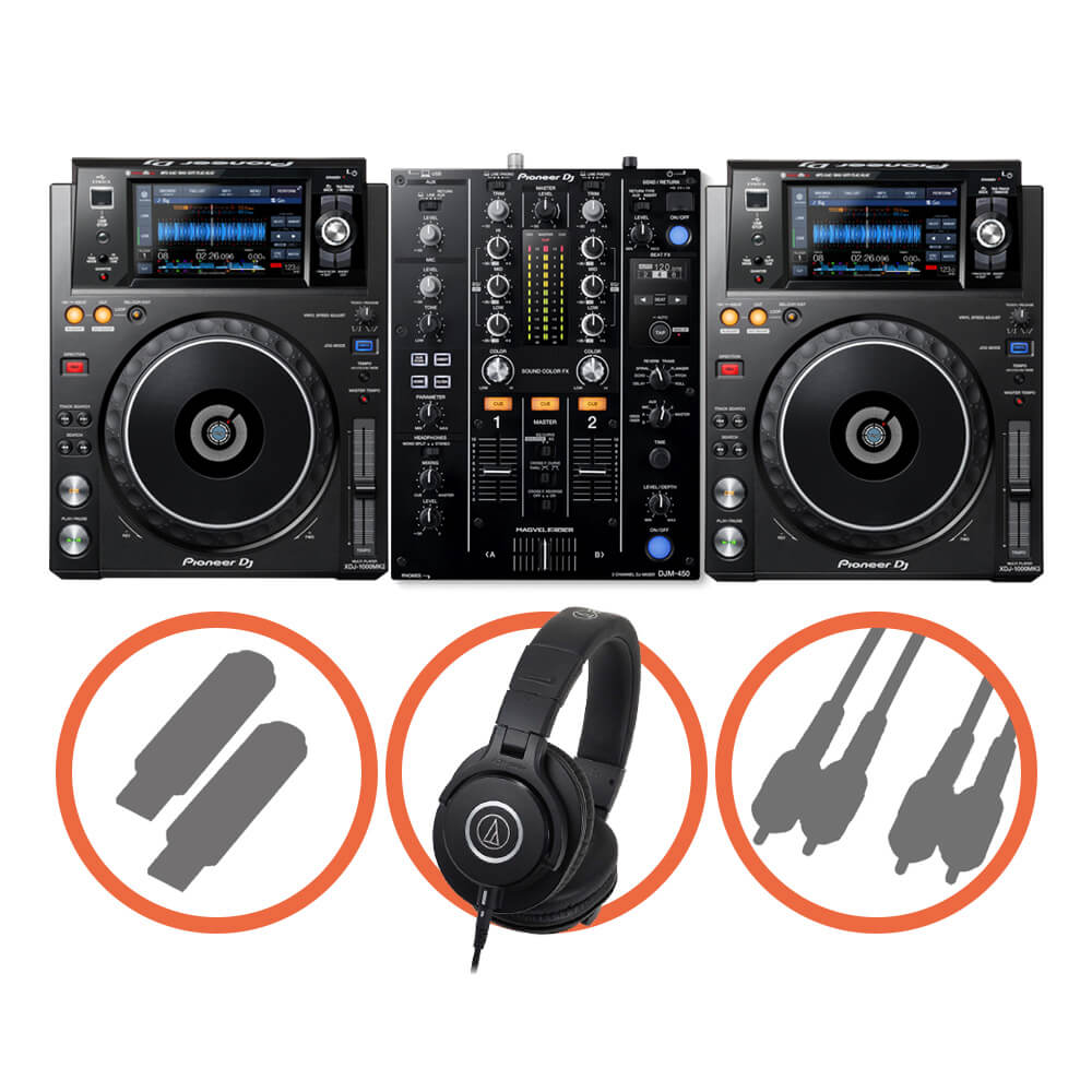 Pioneer DJ <br>XDJ-1000MK2 Beat FX set