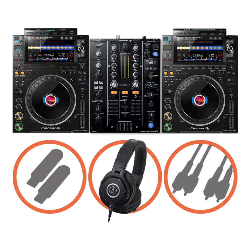 Pioneer DJ <br>CDJ-3000 Beat FX set