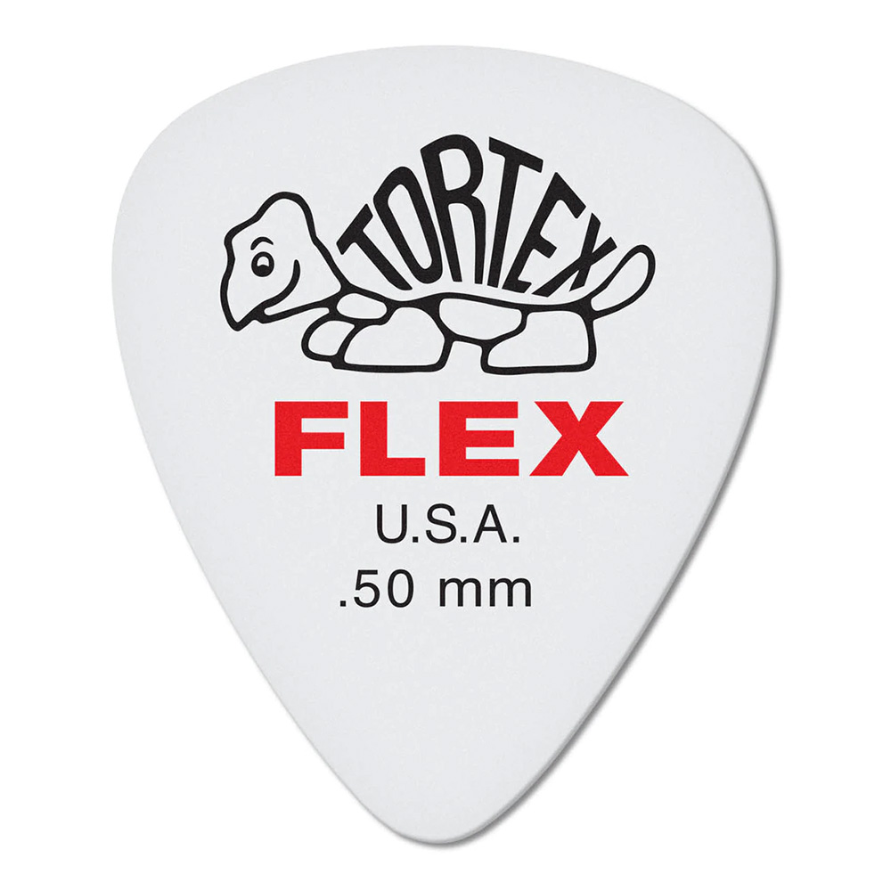 Jim Dunlop <br>428 Tortex Flex Standard 0.50mm 12Zbg