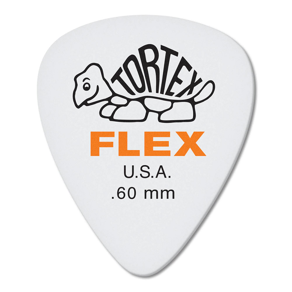 Jim Dunlop <br>428 Tortex Flex Standard 0.60mm 12Zbg