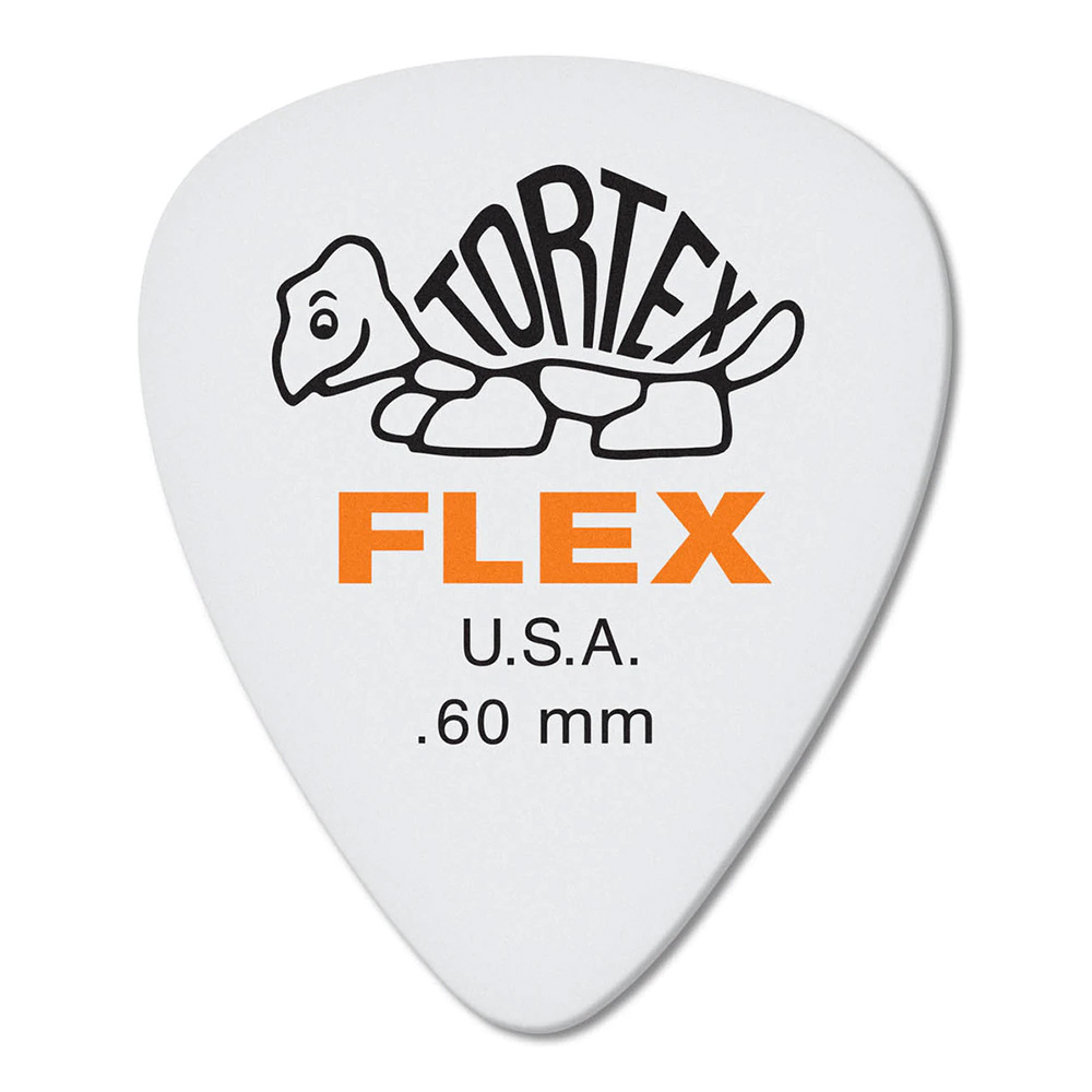 Jim Dunlop <br>428 Tortex Flex Standard 0.60mm 12Zbg