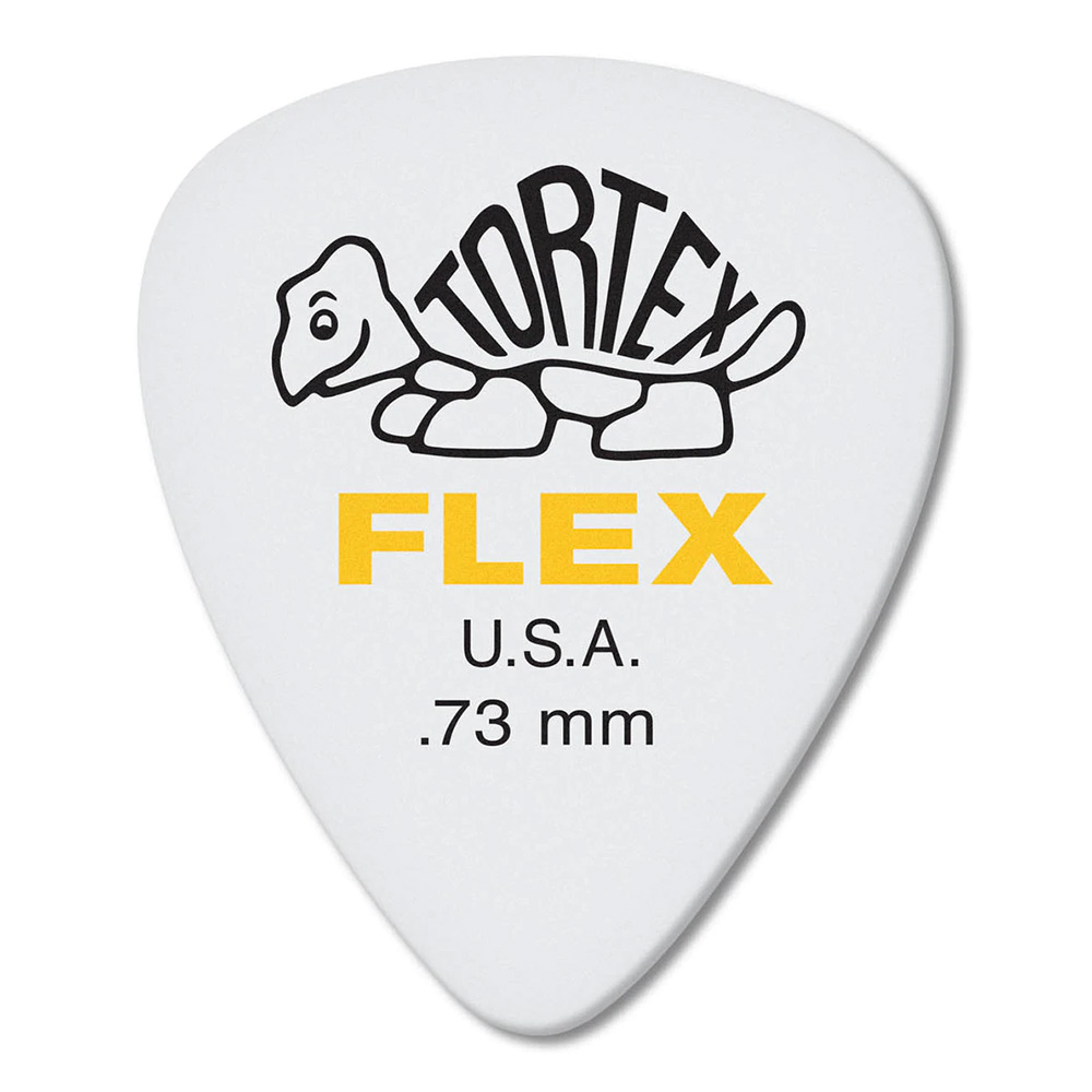 Jim Dunlop <br>428 Tortex Flex Standard 0.73mm 12Zbg