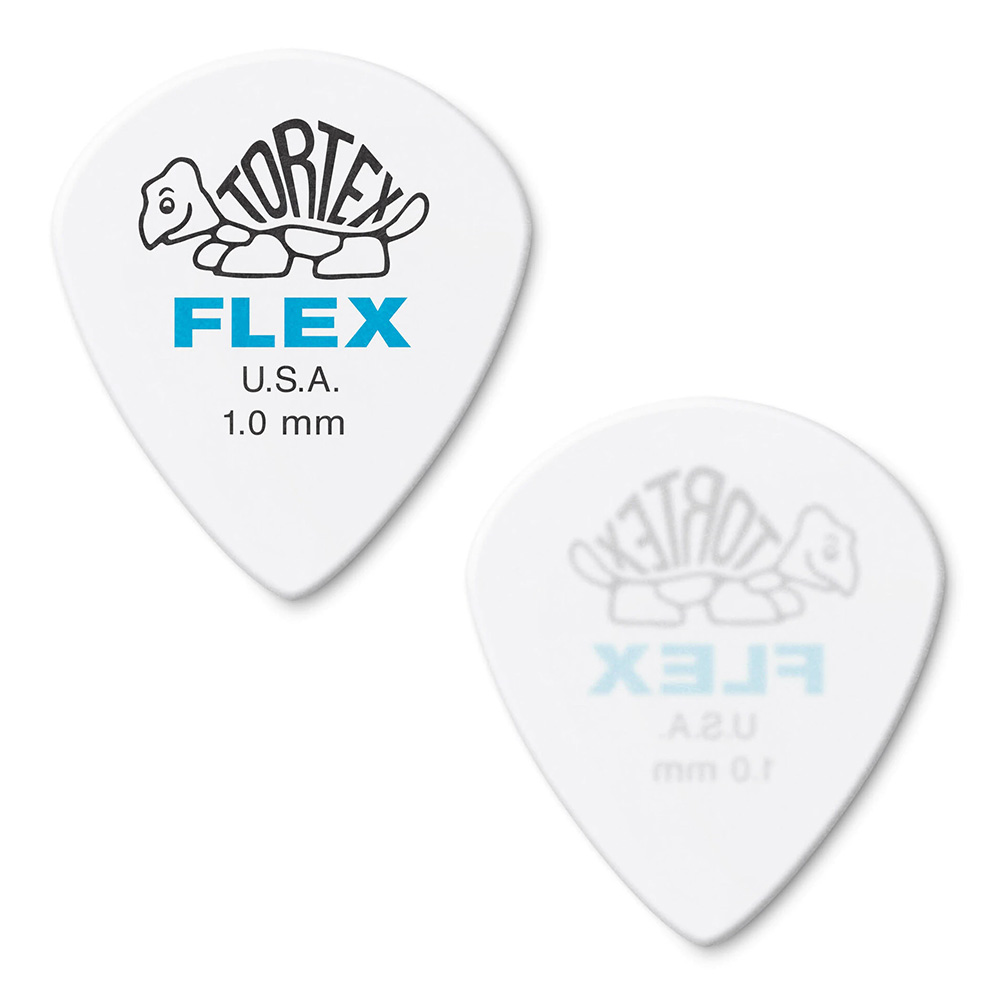 Jim Dunlop <br>468 Tortex Flex Jazz III 1.0mm 12Zbg