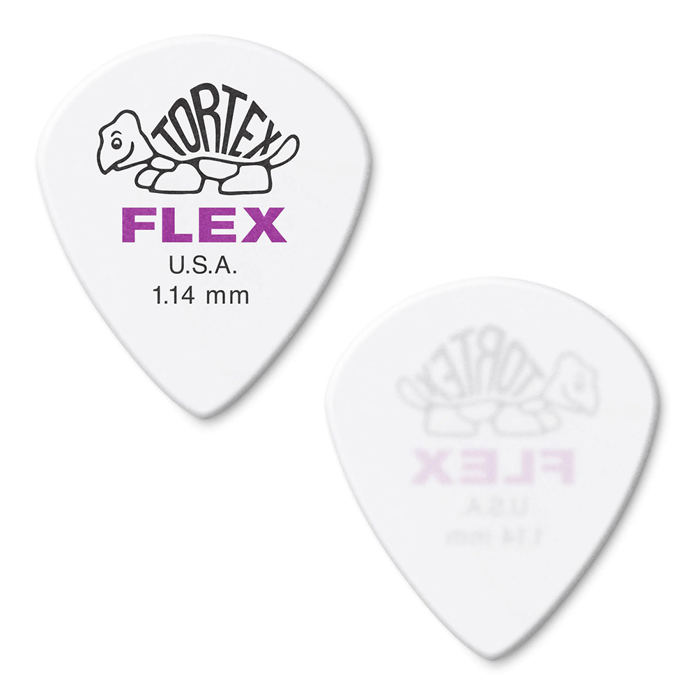 Jim Dunlop <br>468 Tortex Flex Jazz III 1.14mm 12Zbg