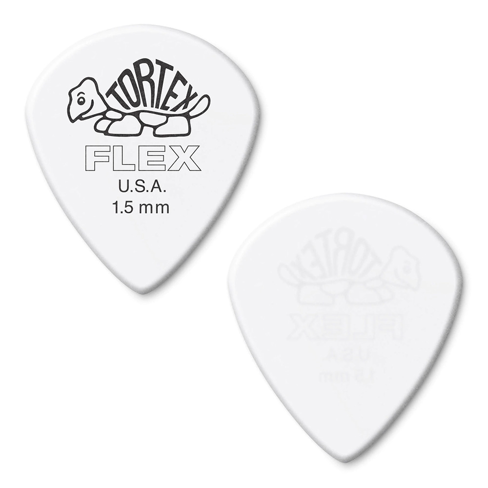 Jim Dunlop <br>468 Tortex Flex Jazz III 1.5mm 12Zbg