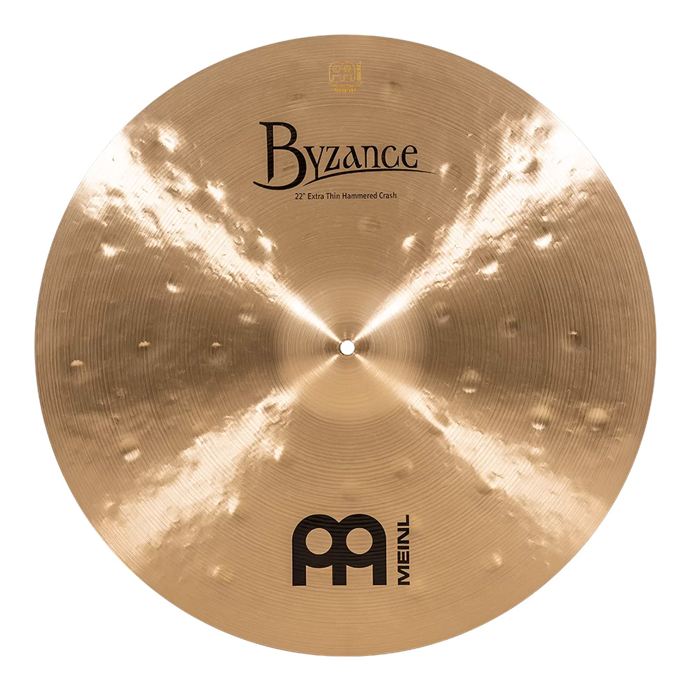 MEINL <br>22" Byzance Traditional Extra Thin Hammered Crash [B22ETHC]