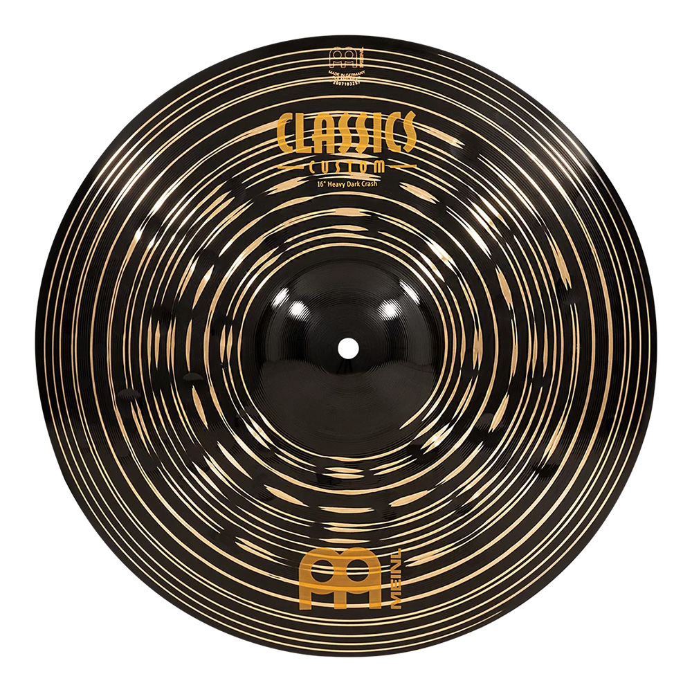 MEINL <br>16" Classics Cutom Dark Heavy Crash [CC16HDAC]