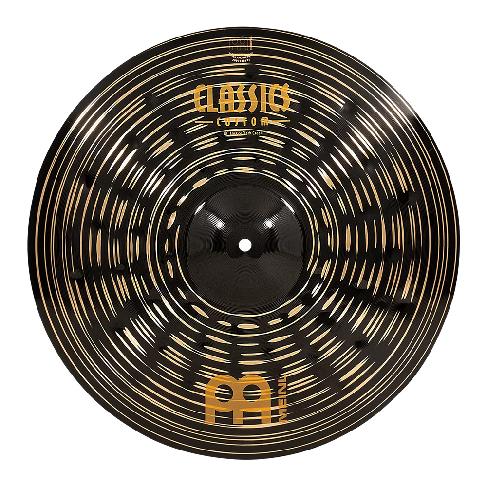 MEINL <br>18" Classics Cutom Dark Heavy Crash [CC18HDAC]