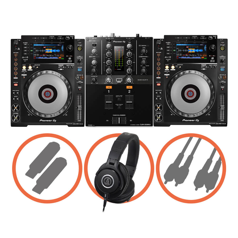 Pioneer DJ <br>CDJ-900NXS Scratch set
