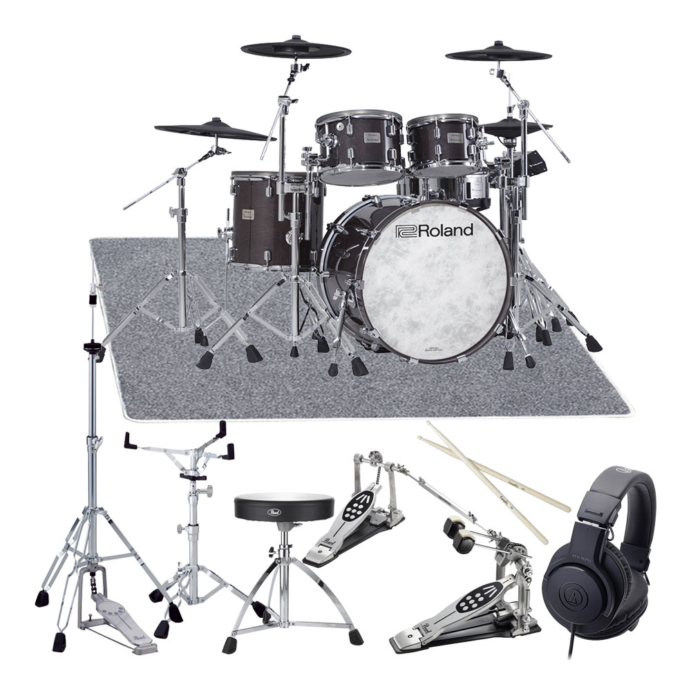 Roland <br>V-Drums Acoustic Design Series VAD706-GE ツインフルオプションセット