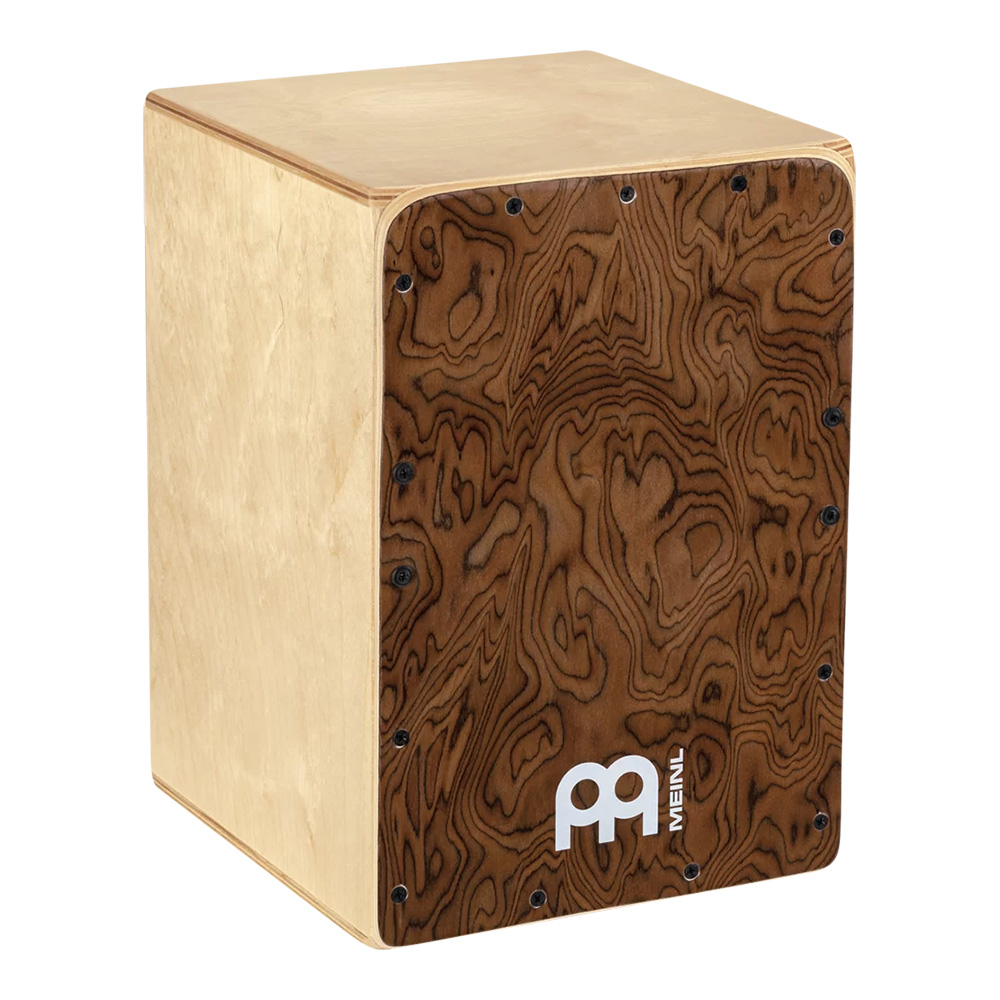 MEINL <br>Jam Series Cajon / Burl Wood [JC50BW]