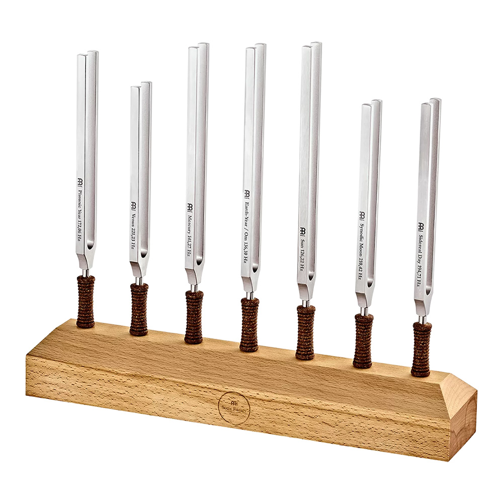 MEINL Sonic Energy <br>Planetary Tuned Therapy Tuning Forks Chakra Set [TTF-SET-CHA-7]