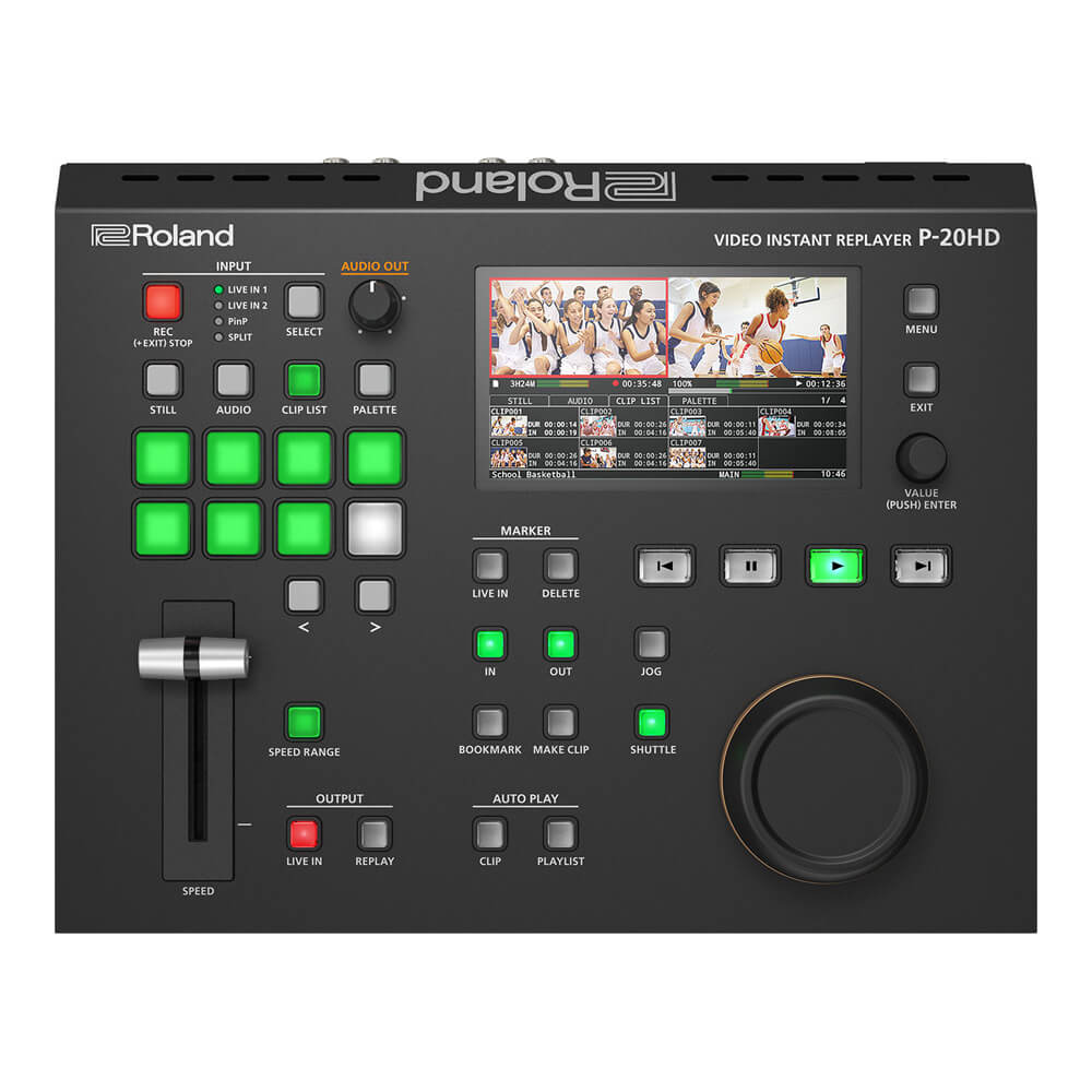 Roland <br>P-20HD VIDEO INSTANT REPLAYER