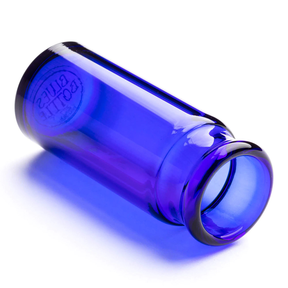 Jim Dunlop <br>277BLU Blues Bottle Slide Blue - Regular (Medium)