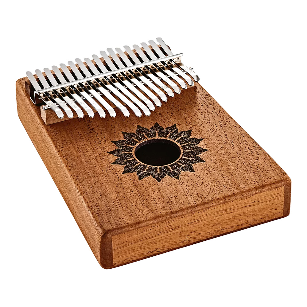 MEINL <br>Soundhole Kalimba / 17 Notes - Mahogany Matte [KL1708H]