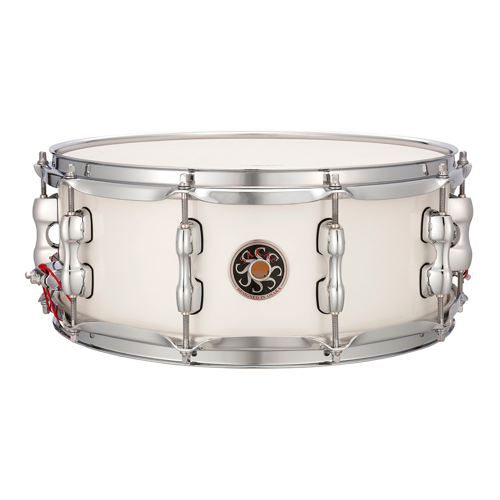 SAKAE OSAKA HERITAGE <br>SD1455MA/M-PW [MAPLE SNARE 14"x5.5" / Pearl White]