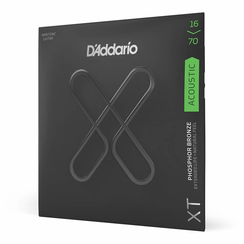 D'Addario <br>XTAPB1670 [XT Phosphor Bronze, Baritone 16-70]