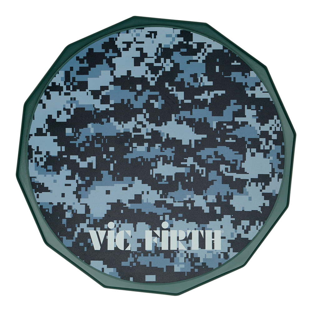 VIC FIRTH <br>DIGITAL CAMO PRACTICE PAD 6" [VIC-PPDC06]