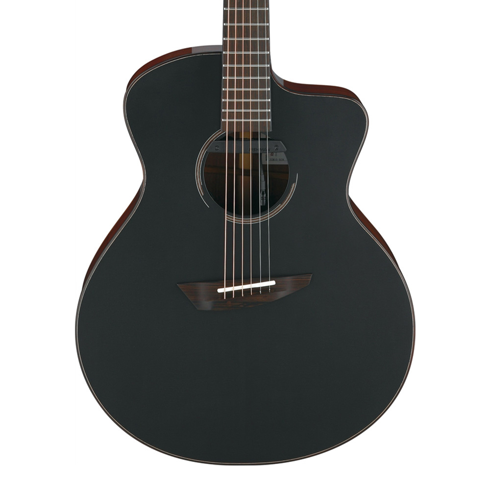 Ibanez <br>SIGNATURE MODEL Jon Gomm JGM10-BSN (Black Satin Top, Natural High Gloss Back and Sides)