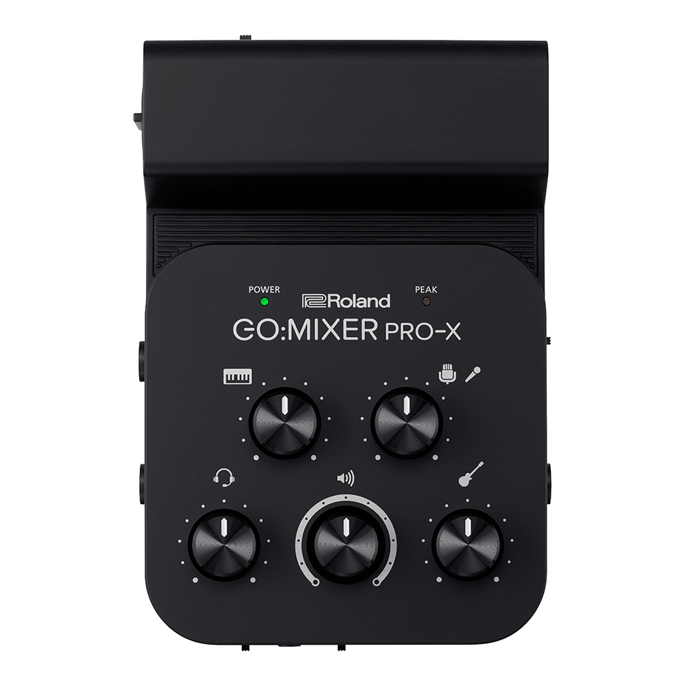 ボトムを作り続け40年 Roland GO:MIXER PRO-X Audio Mixer for