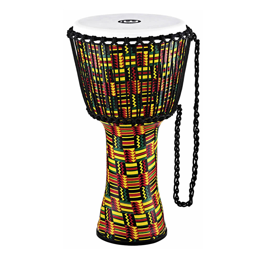 MEINL <br>Rope Tuned Travel Series Djembe, Synthetic Head - 12" Simbra [PADJ5-L-F]