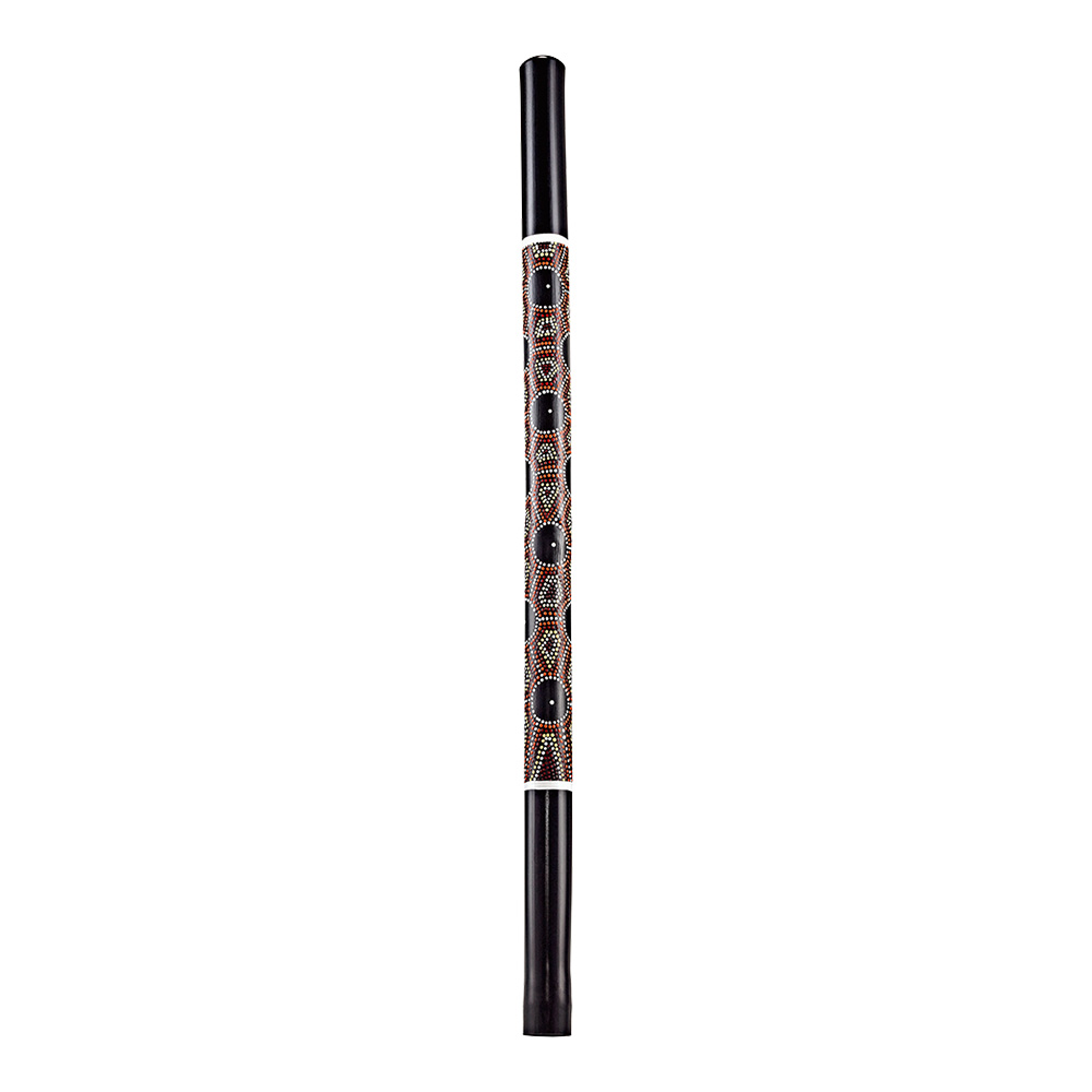 MEINL <br>Bamboo Didgeridoo, Dot-Painted [DD1BK]