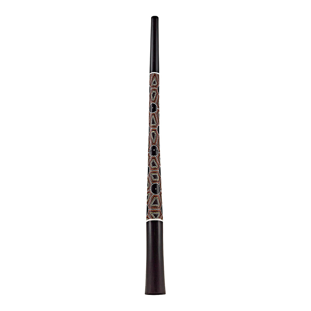 MEINL Sonic Energy <br>Sliced Pro Didgeridoo, Tuning E, Dot-Painted [DDPROFPE]