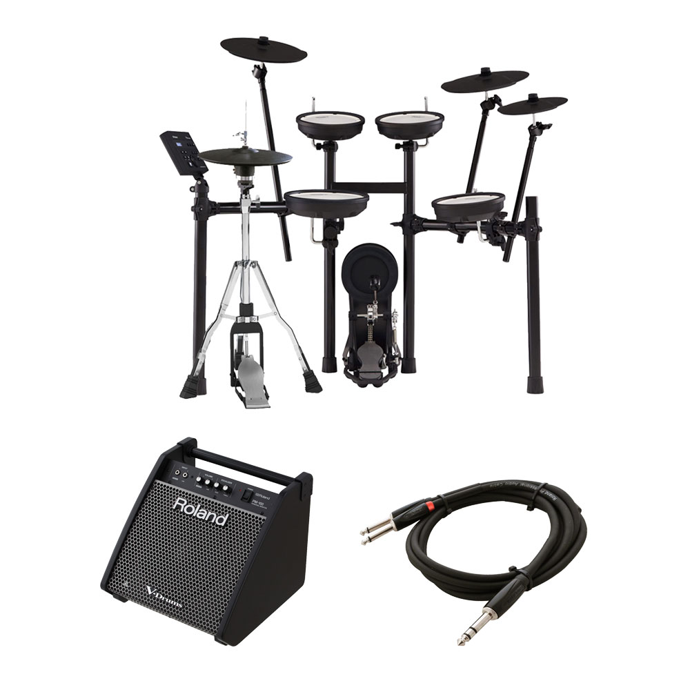 Roland <br>V-Drums TD-07KV VH-10 Custom 3Cymbal Xs[J[Zbg