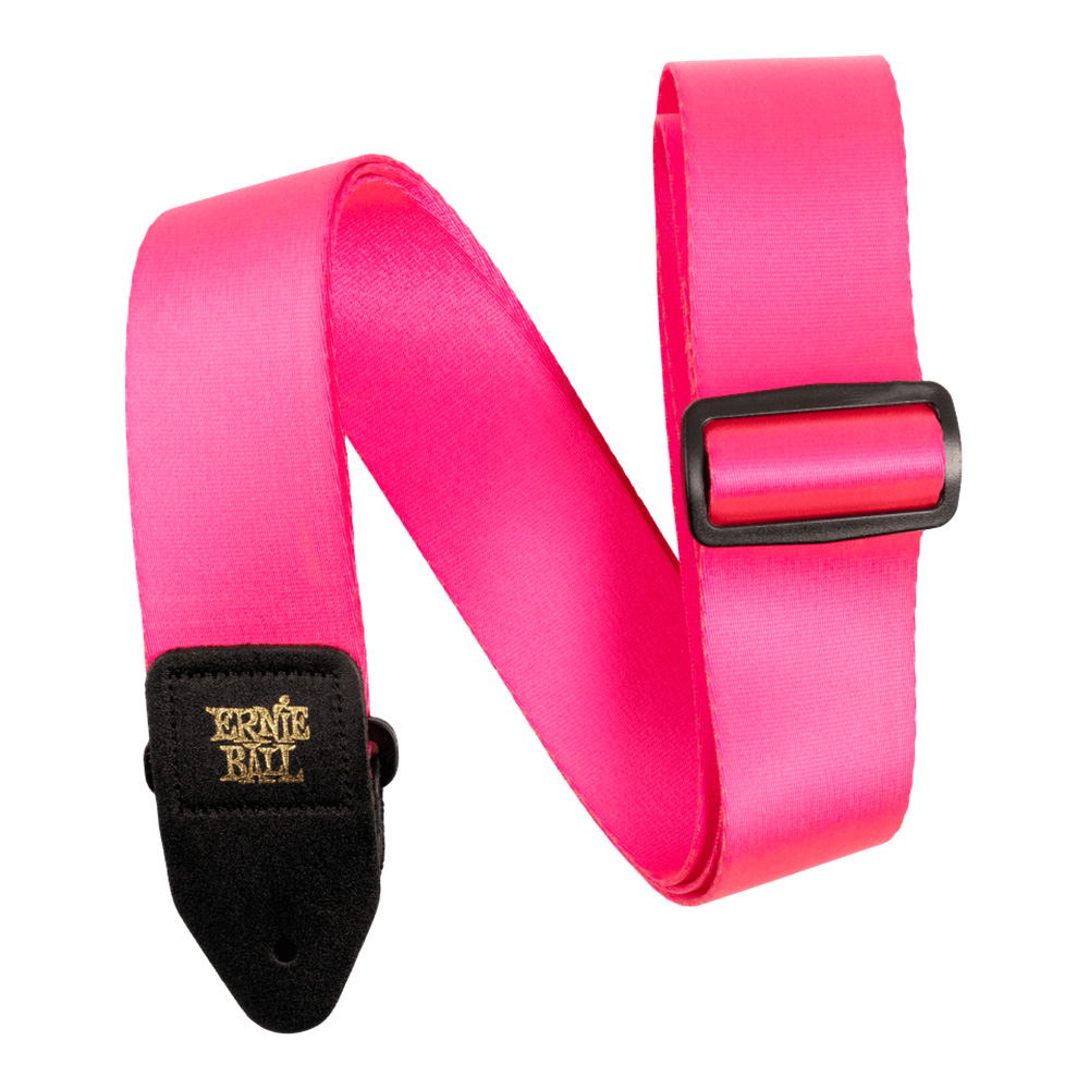 ERNIE BALL <br>#5321 Neon Pink Premium Strap