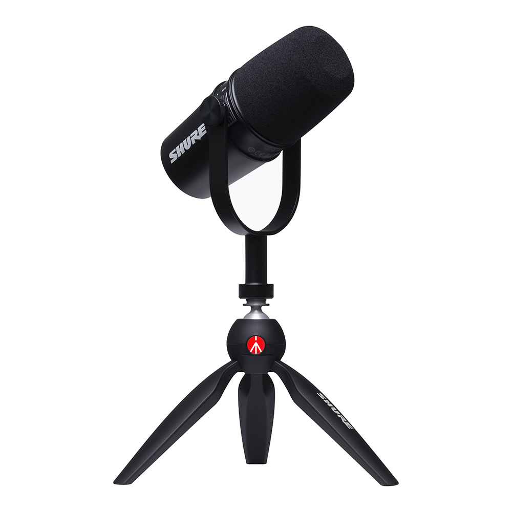 SHURE <br>MV7-K-BNDL-J [MV7 Manfrotto PIXI~jOrtf]