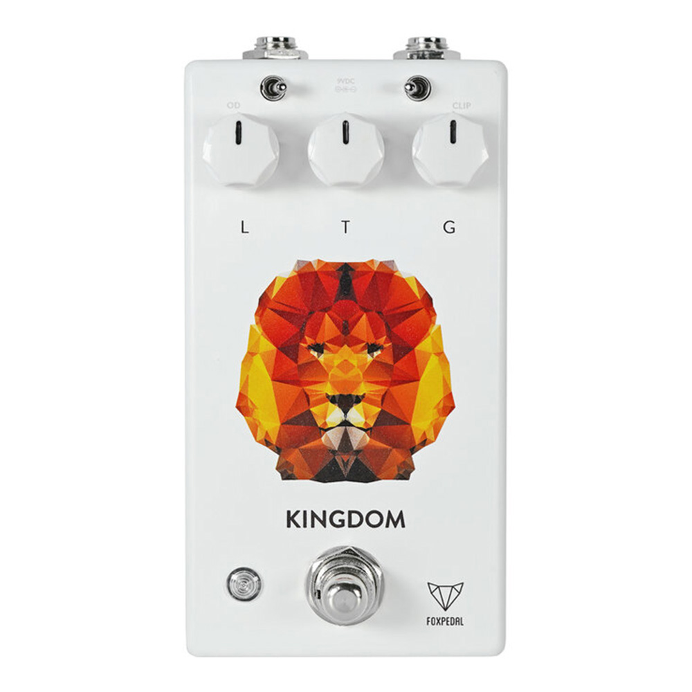 Foxpedal <br>Kingdom White Polygon Lion