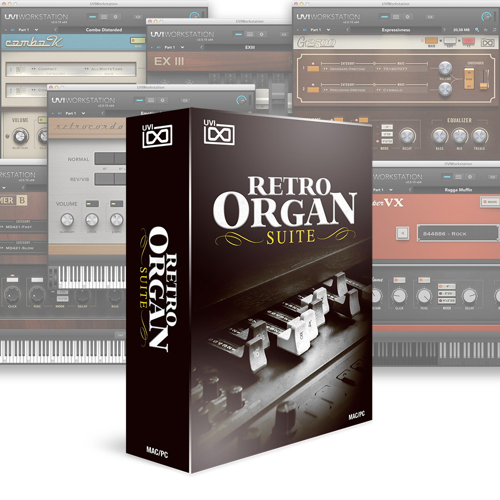 UVI <br>Retro Organ Suite