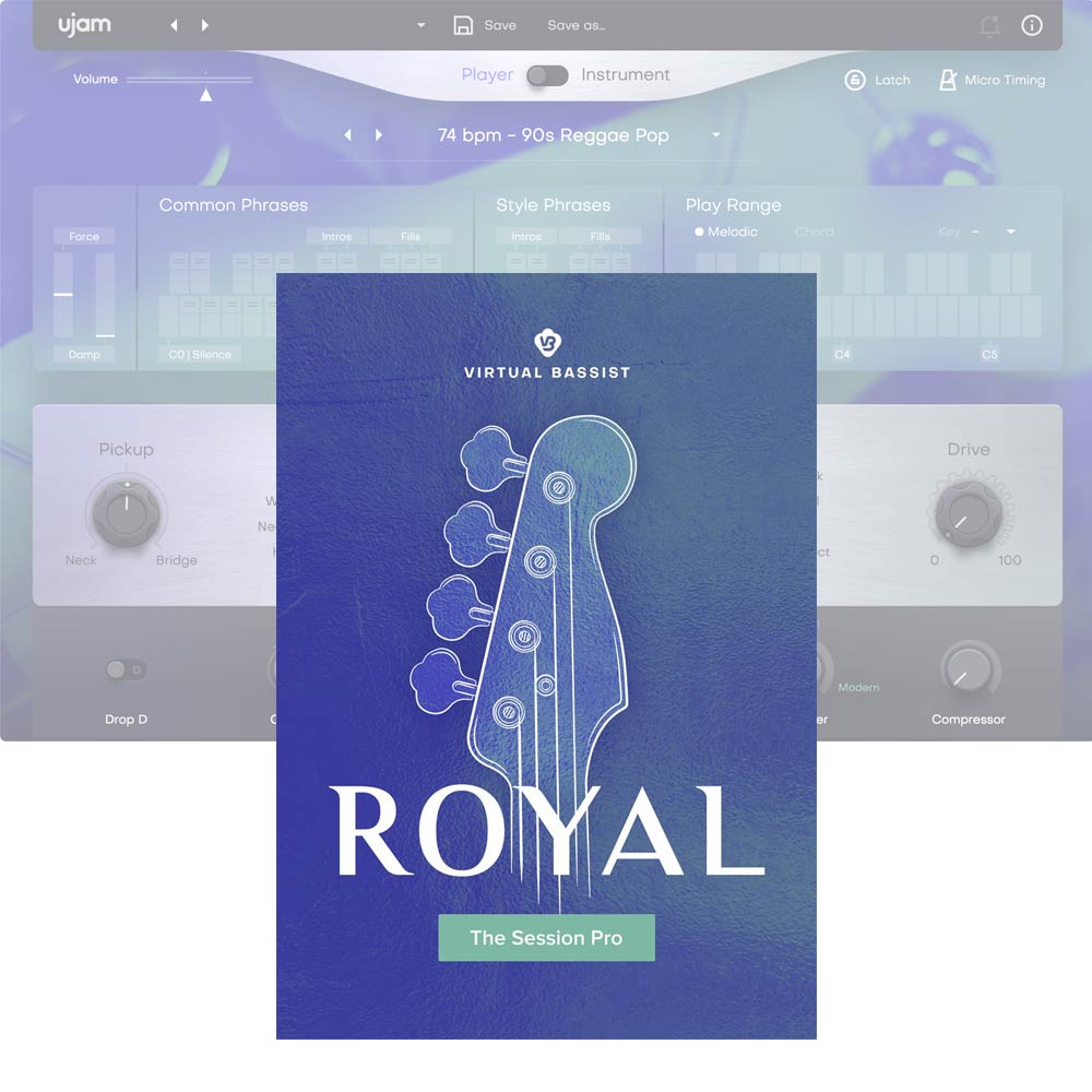 UJAM <br>Virtual Bassist ROYAL 2