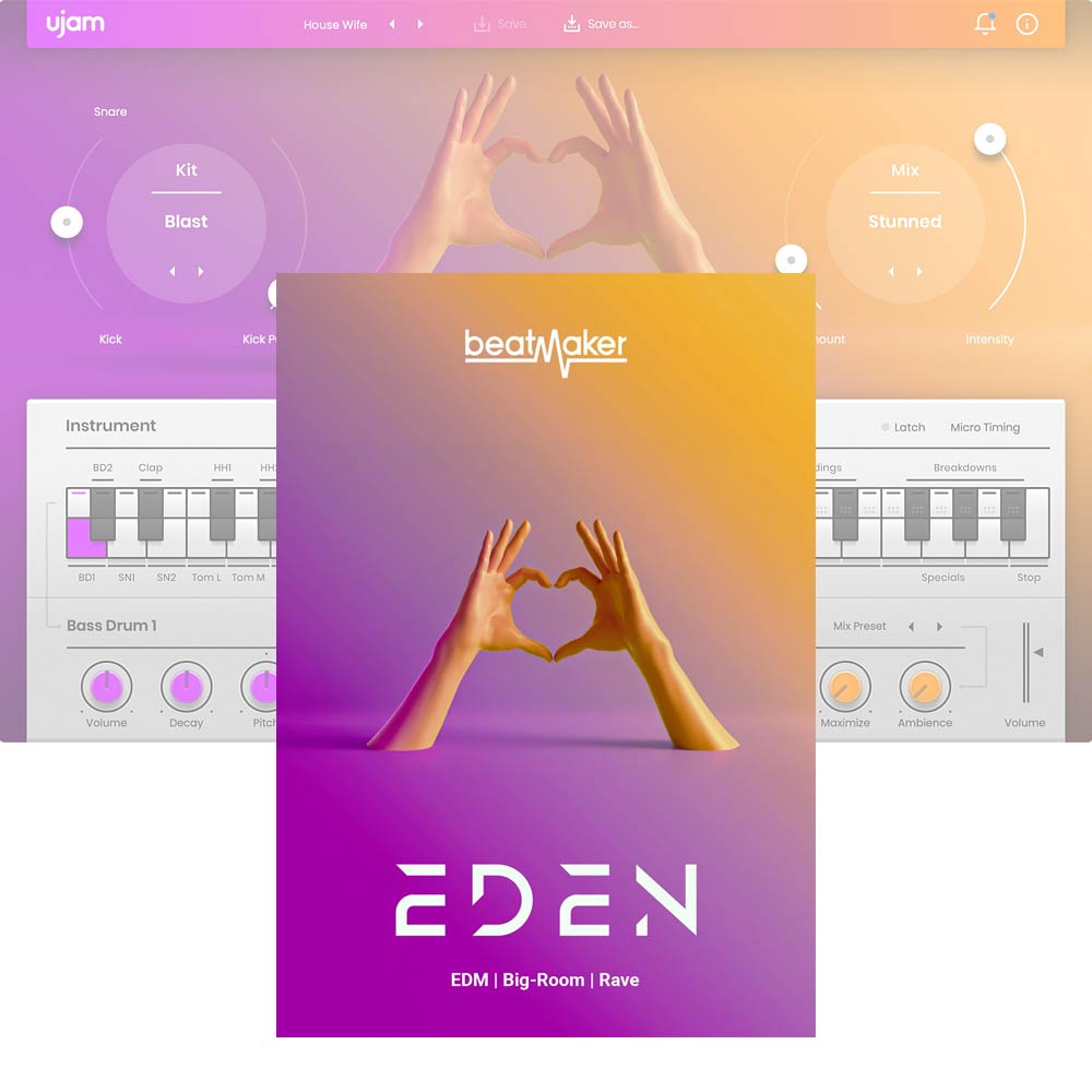 UJAM <br>Beatmaker EDEN 2