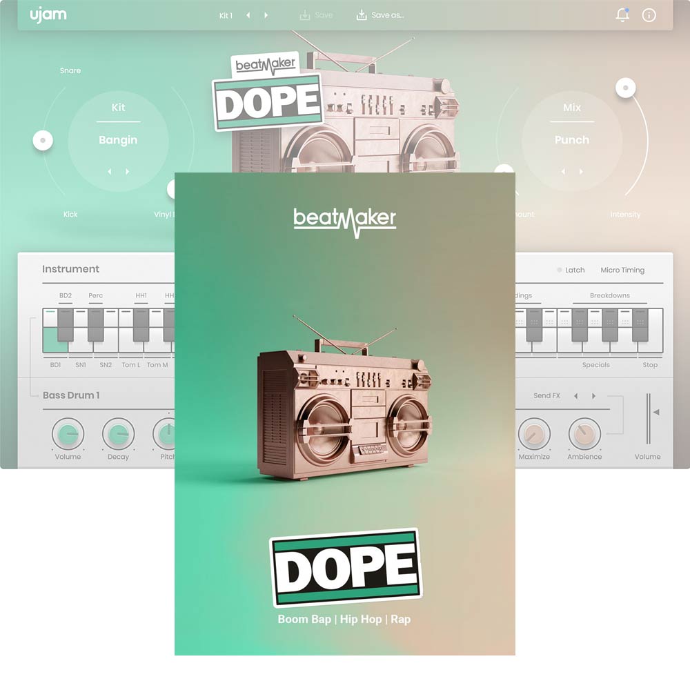 UJAM <br>Beatmaker DOPE 2