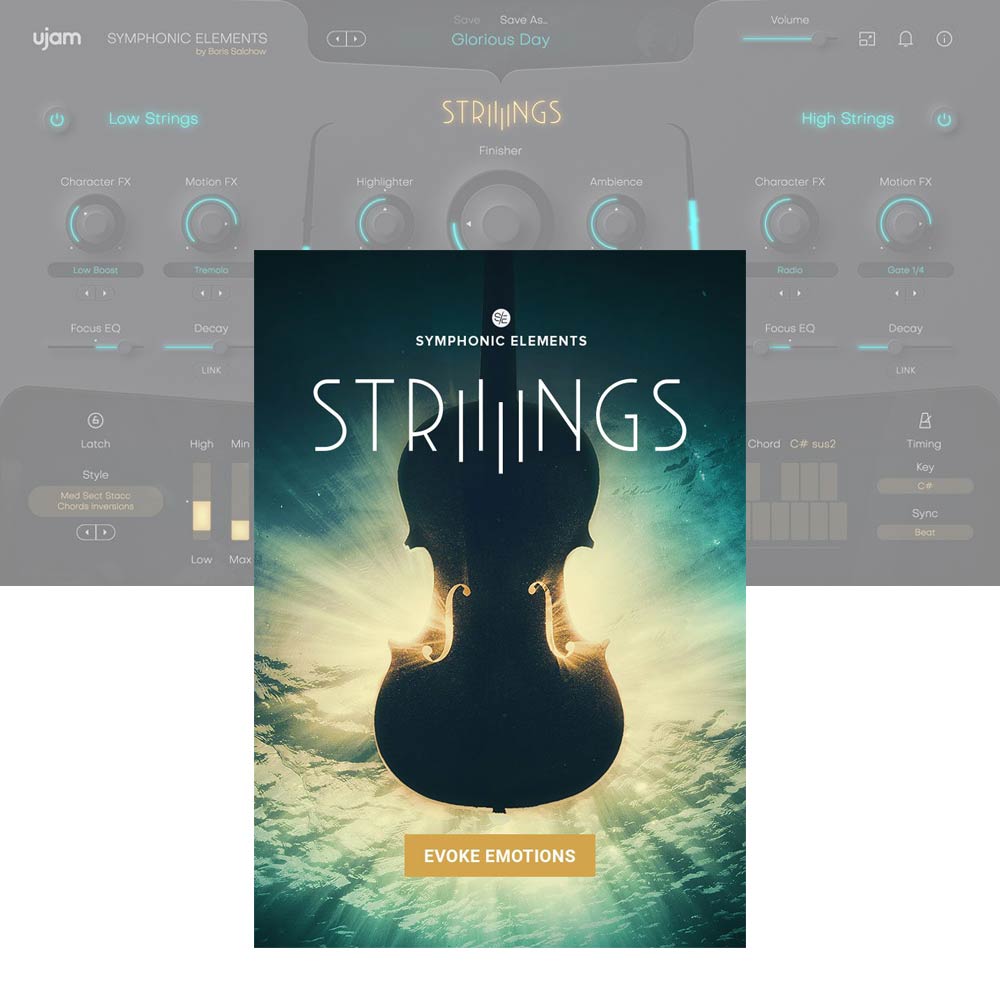 UJAM <br>Symphonic Elements STRIIIINGS