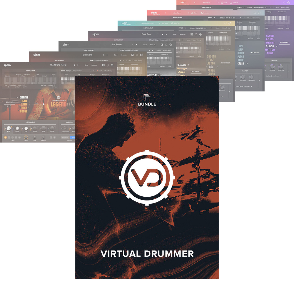 UJAM <br>Virtual Drummer Bundle