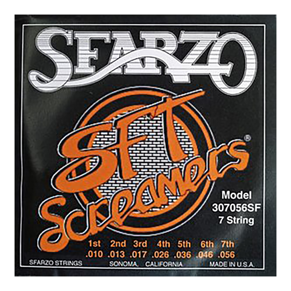 SFARZO <br>SFT Screamers 307056SF .010-.056 7Strings