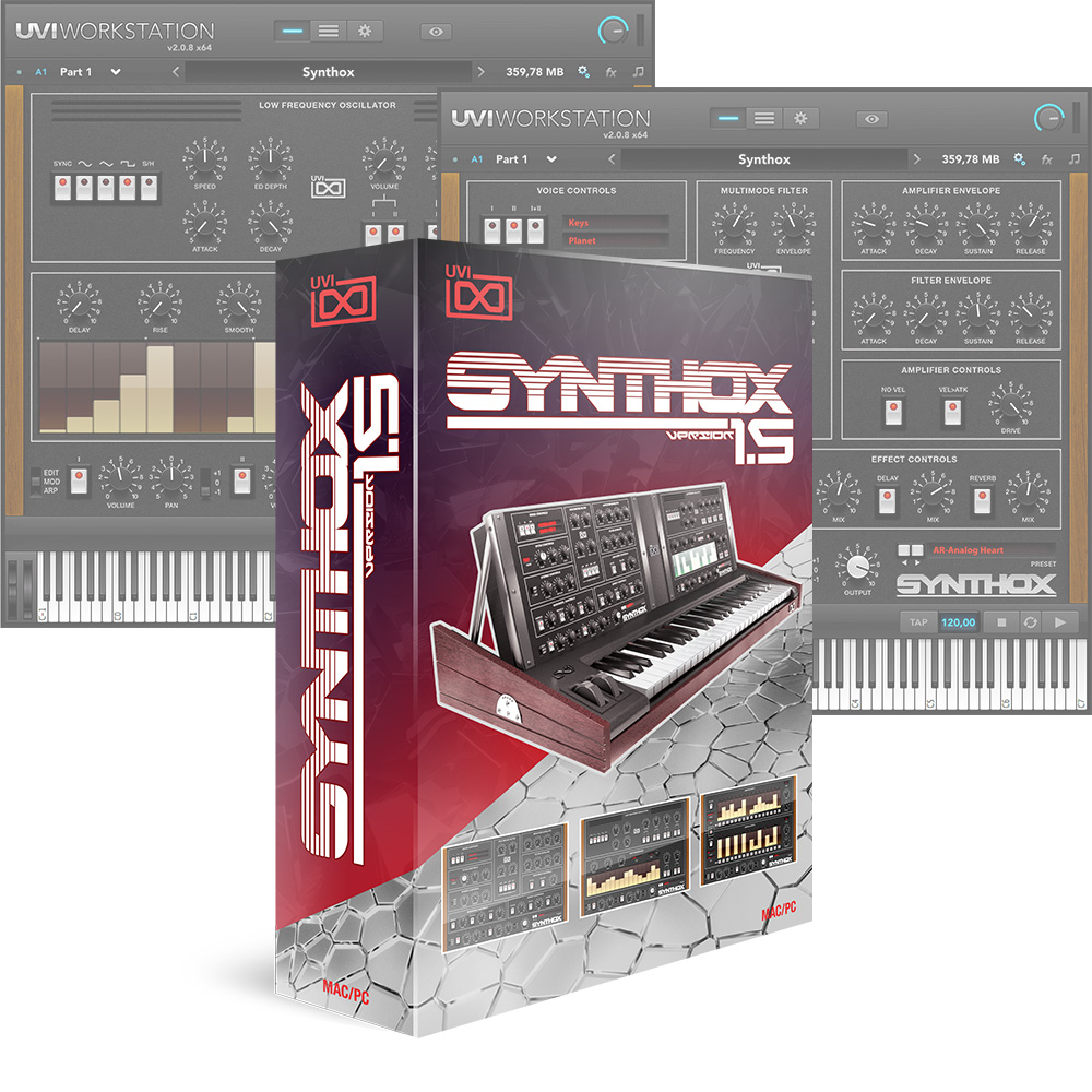 UVI <br>Synthox ダウンロード版