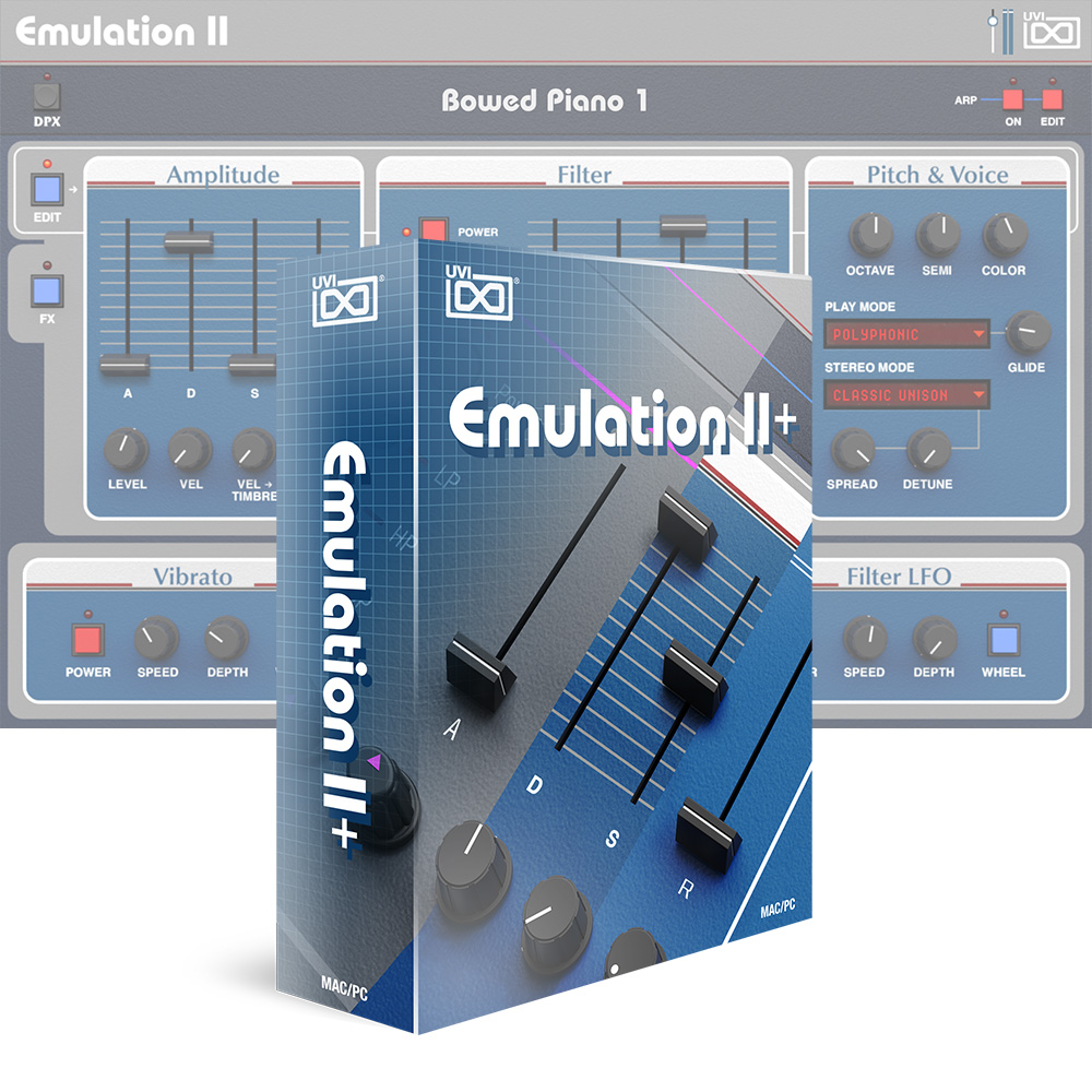 UVI <br>Emulation II+ ダウンロード版