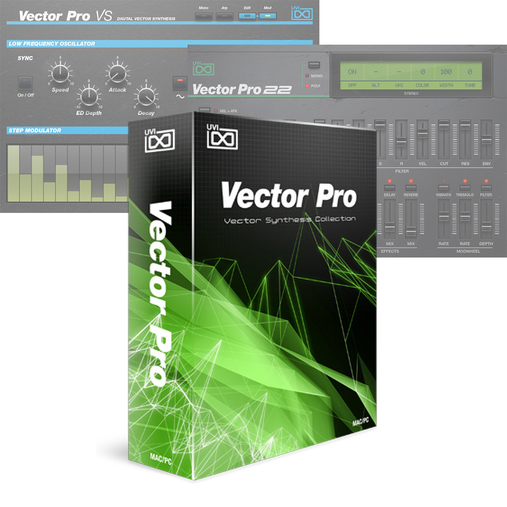 UVI <br>Vector Pro ダウンロード版