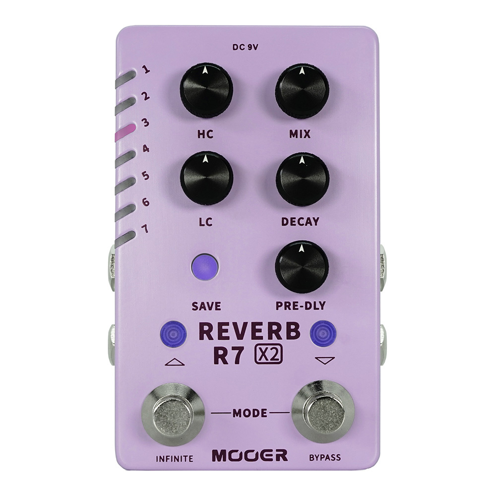 MOOER <br>R7 X2 REVERB