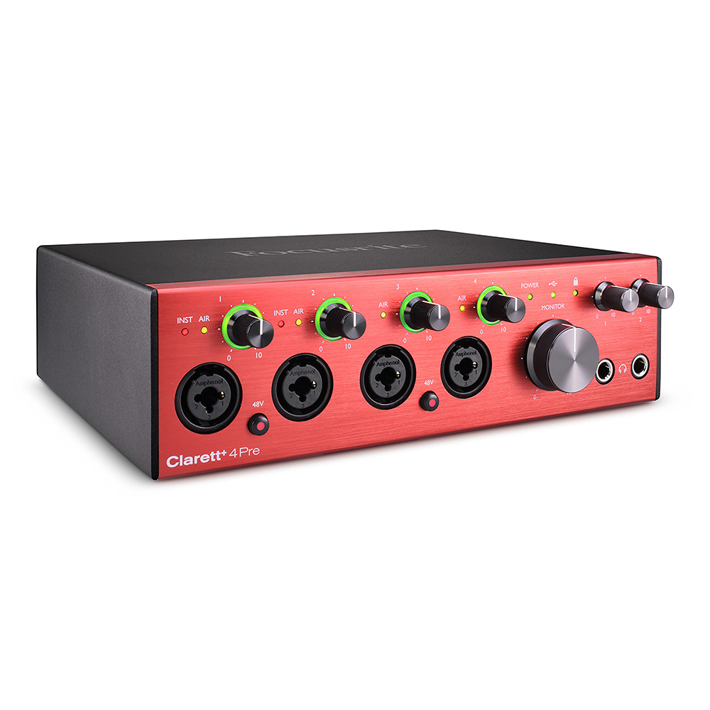 Focusrite <br>Clarett+ 4Pre