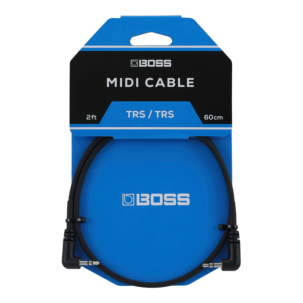 BOSS <br>BCC-2-3535 3.5mm TRS/TRS Cable for MIDI 60cm