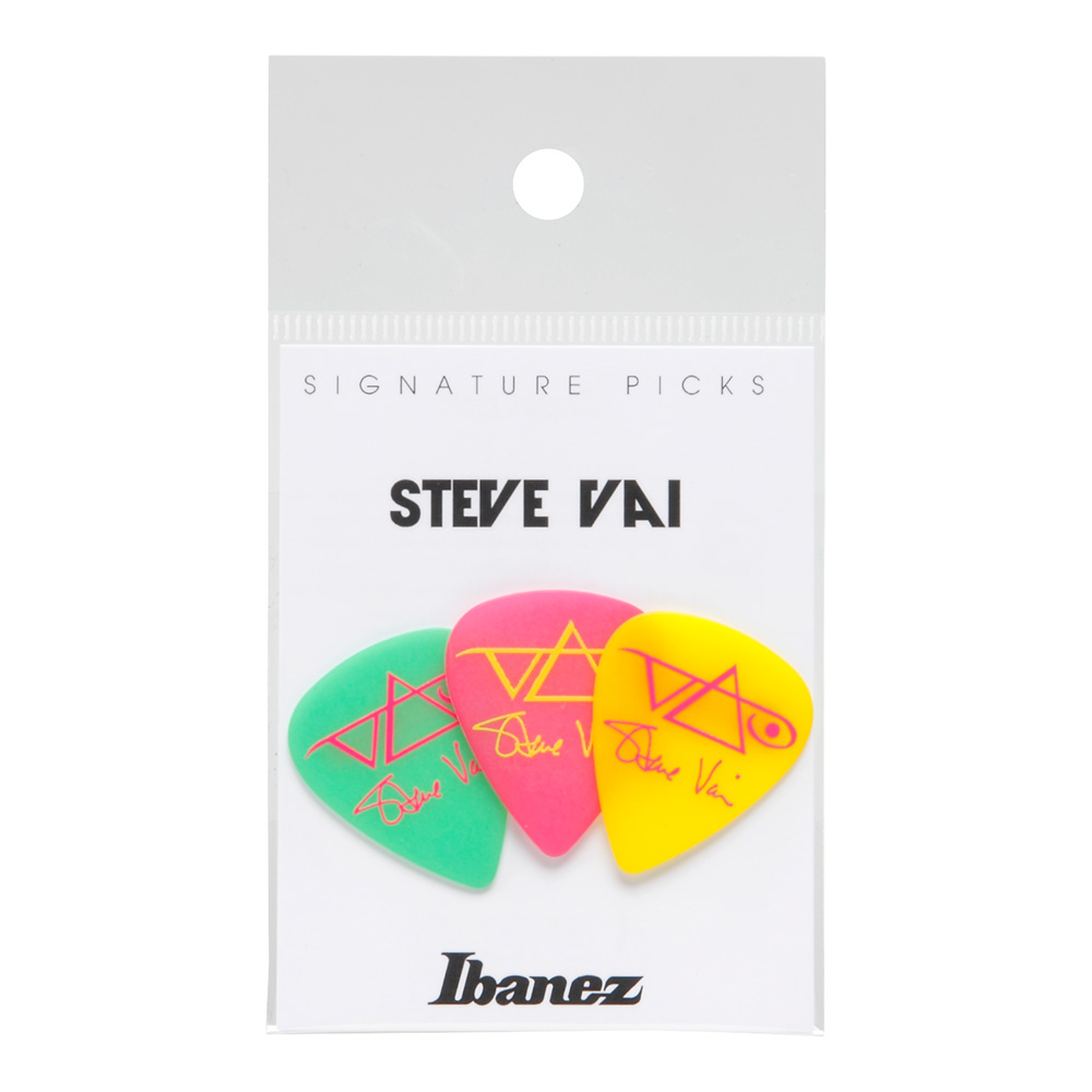 Ibanez <br>Steve Vai Signature PICK 3PCS/SET [B1000SVGPY]