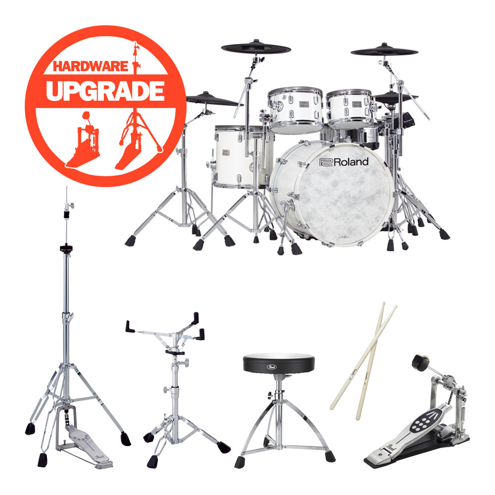 Roland <br>V-Drums Acoustic Design Series VAD706-PW シングルバリューセット