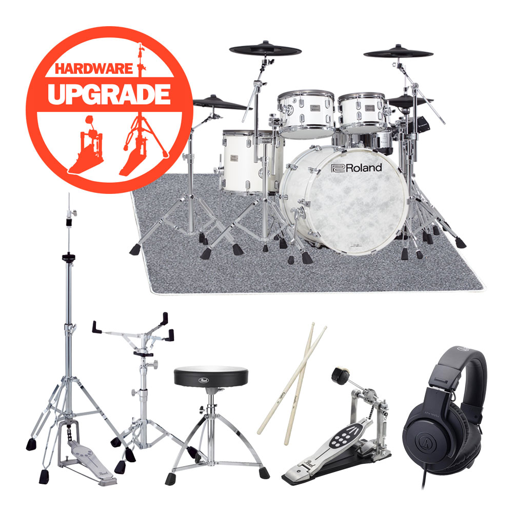Roland <br>V-Drums Acoustic Design Series VAD706-PW シングルフルオプションセット