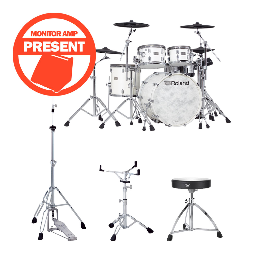Roland <br>V-Drums Acoustic Design Series VAD706-PW ハードウェアセット