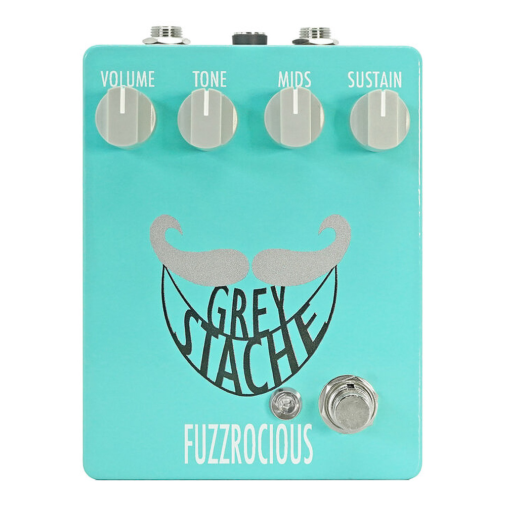 FUZZROCIOUS PEDALS <br>Grey Stache